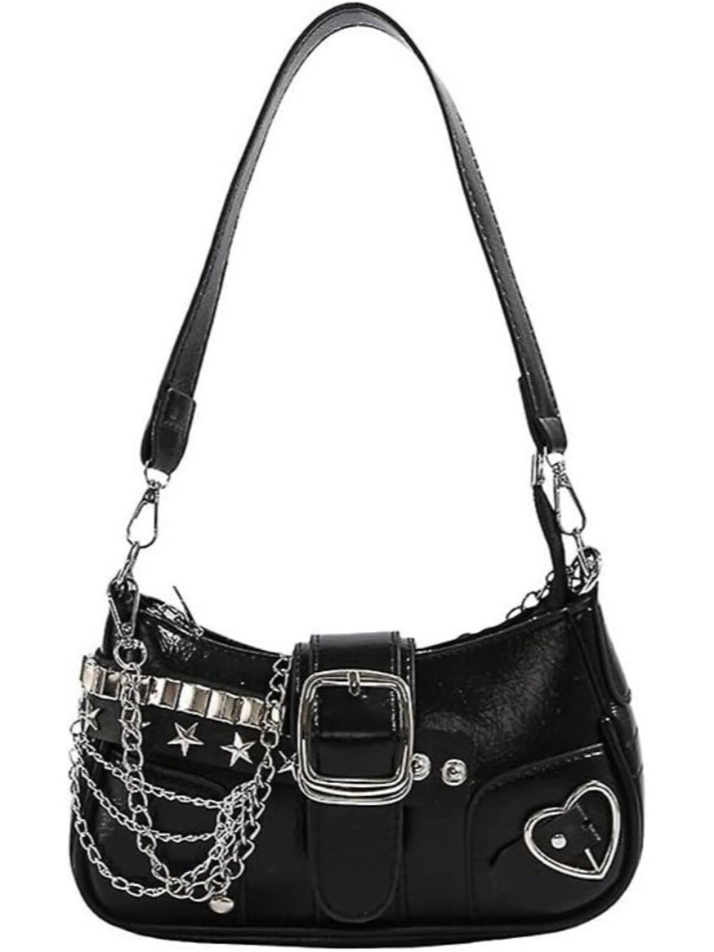 Y2K Shoulder Bag Y2K purse for Women Handbag Punk Purse